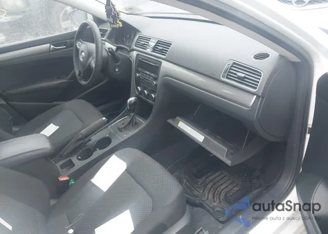 2012 Volkswagen Passat 2.5L S from USA, damaged, VIN 1VWAP7A38CC019042